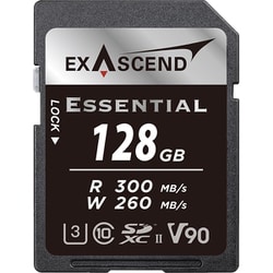 Essential UHS-II SD card（V90） 128GB EX128GSDU2-S