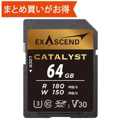 Catalyst UHS-I SD card（V30） 64GB EX64GSDU1