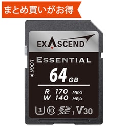 Essential UHS-I SD card（V30） 64GB EX64GSDU1-S