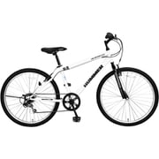 マウンテンバイク 27.5インチ 外装6段変速 ATB 27.5-6S ホワイト