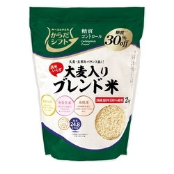 糖質コントロール 大麦入りブレンド米