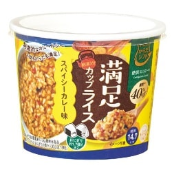 糖質コントロール 満足カップライス スパイシーカレー味
