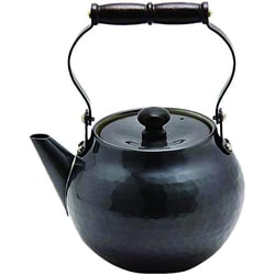 純銅 黒銅仕上げ 槌目 急須（吊式） BC-102