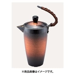 純銅 赤胴仕上げ 槌目 槌目 酒器上手型 BR-112