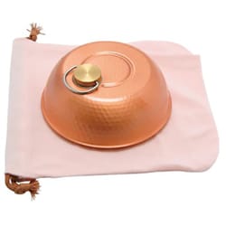 新光 純銅製 湯たんぽ ドーム型 小 S