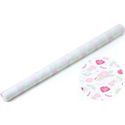 抗菌シリコーン製キッチン保護マット 約縦90cm×横60cm ローズ