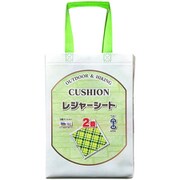 QS-20 [Queen's Garden レジャーシート 手提げ袋付 2畳 グリーンチェック]
