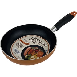 クリュ ふっ素加工 IH対応フライパン 20cm オレンジ HB-8928
