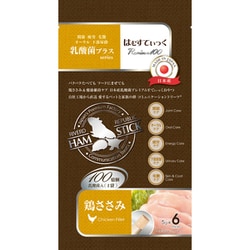 はむすてぃっく 乳酸菌プラス Premium100 鶏ささみ 6本
