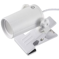 LEDクリップライト USB電源 白 LTC-LC08U-WN