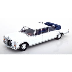 KKDC181184 1/18 メルセデス 600 W100 ランドーレット 1964 ホワイト [ダイキャストミニカー]