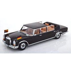 KKDC181185 1/18 メルセデス 600 W100 ランドーレット 1965 エリザベス2世/クルト･ゲオルク･キージンガー [ダイキャストミニカー]