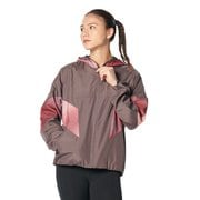トリコット ウーブン フルジップ フーディー TRICOT WOVEN FULL ZIP HOODIE 1381236 AST(057) LGサイズ [ランニングウェア ジャケット レディース]