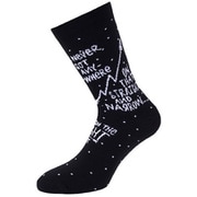 205047-202012 [サイクリングソックス CHAS CHRISTIANSEN RIGHT FOOT BLACK SOCKS サイズ：XS/S]