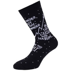 205047-202014 [サイクリングソックス CHAS CHRISTIANSEN RIGHT FOOT BLACK SOCKS サイズ：XL/XXL]