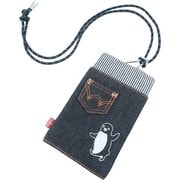 Suicaのペンギン サコッシュ EDWIN（ブラック） [鉄道グッズ]