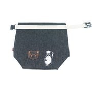 Suicaのペンギン ランチバッグ EDWIN ブラック [鉄道グッズ]