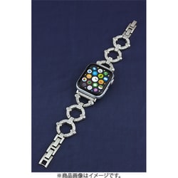 IQ-AW026B41-D [Apple Watch 41/40/38mm ステンレスシルバーベルト（026） D]