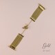 IQ-AW023B45-GO [Apple Watch 45/44/42mm フリンジベルト （023） ゴールド]