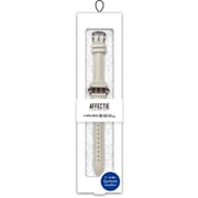 AWB-1 BE [Apple Watch シンセティックレザーバンド Apple Watch Band Synthetic Leather 38mm/40mm/41mm 対応 ベージュ]