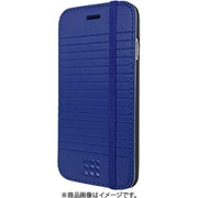 MOFLBKSE22DLDB [Moleskine PU Leather Booktype Case Debossed Line for iPhone SE（第3世代）/（第2世代）/8/7 ブルー]