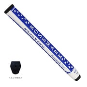 ローズマークパターグリップ WTP 1.0 MFS ブルー/ホワイト [ゴルフ用グリップ]