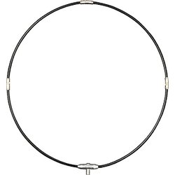 AC-087 アルミ軽量四ツ折玉枠50 ブラック