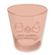 キャラクターグッズ DBM-1697 MIFFY and BORIS スイーツパティスリー クリアタンブラー ピンク
