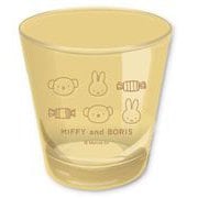 キャラクターグッズ DBM-1699 MIFFY and BORIS スイーツパティスリー クリアタンブラー イエロー