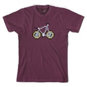 205050-20001557 [サイクル用Tシャツ PIXEL BIKE LASER BORDEAUX サイズ：M]