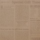 包装紙 ニュース クラフト TH041