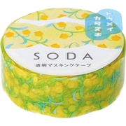 SODA(ソーダ) 透明マスキングテープ サンダーソニア CMTD15-006