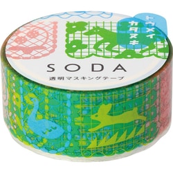 SODA（ソーダ） 透明マスキングテープ キリエ CMTD20-006