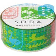 SODA(ソーダ) 透明マスキングテープ キリエ CMTD20-006