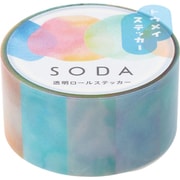 SODA(ソーダ) 透明マスキングテープ パレット CMTS20-001