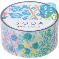 SODA（ソーダ） 透明マスキングテープ キッテ CMTS20-003