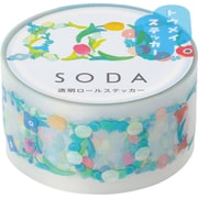 SODA(ソーダ) 透明マスキングテープ ハナカザリ CMTS20-004