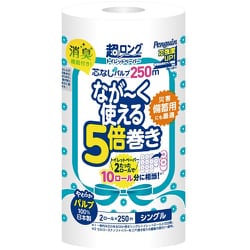 ペンギン 超ロングパルプ5倍巻き 2ロール シングル
