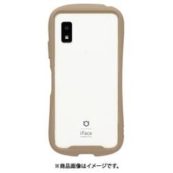 41-956380 [AQUOS wish3用 iFace Reflection 強化ガラスクリアケース ベージュ]