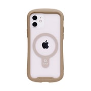 41-959015 [iPhone 12/12 Pro用 iFace Reflection Magnetic 強化ガラスクリアケース ベージュ]