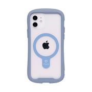 41-959022 [iPhone 12/12 Pro用 iFace Reflection Magnetic 強化ガラスクリアケース ペールブルー]