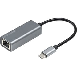 USB Type-c 有線LANアダプタ グレー GH-ULACB-GY