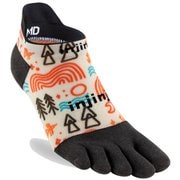 アーティストデザイン ランライトウエイト ノーショウ 291410 ドゥードル Lサイズ(27.5-29cm) [ランニングウェア ソックス]