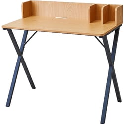 デスク テーブル 机 ブックスタンド付 プライベートデスク N-7961