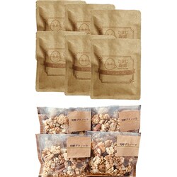 「朝ごはん・軽食パック」発酵コーヒードリップ・発酵おからグラノーラ 【浅焙煎】 [発酵コーヒー（個包装ドリップ×6個）＋発酵おからグラノーラ（個包装50g×4種類）]