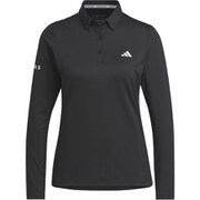 HY0920 [BOSモチーフ  ストレッチ 長袖ボタンダウンシャツ レディース J/S ブラック]