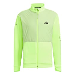 HY0973 [ダンボールニット ファブリックミックス フルジップジャケット メンズ J/L ルシッドレモン]