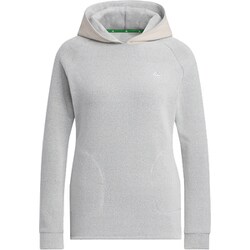HY0843 [バックグラフィック フリース 長袖プルオーバーフーディー レディース J/M グレーツー]
