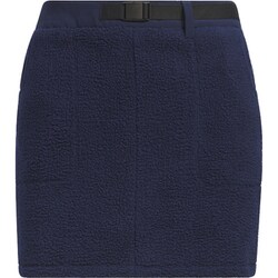 HY0873 [ベルテッド ボア スカート レディース J/L カレッジネイビー]