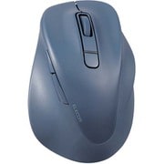 Bluetoothマウス 静音 5ボタン 右手専用 エルゴノミクス 抗菌 XLサイズ EX-G ブルー M-XGXL30BBSKBU